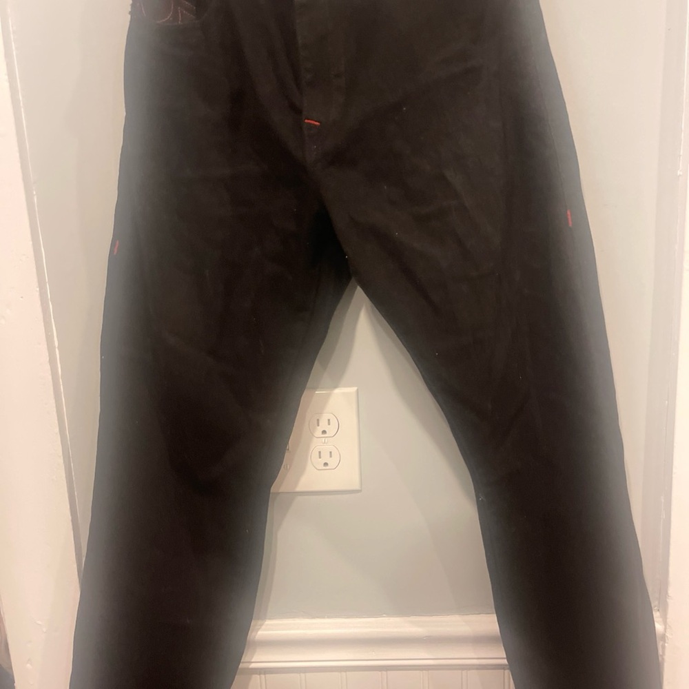 True Religion Black Chinos Sleek and Timeless